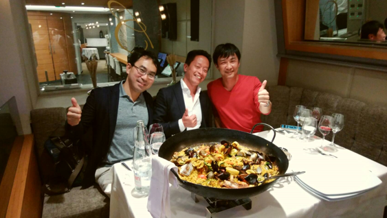 パエリア料理